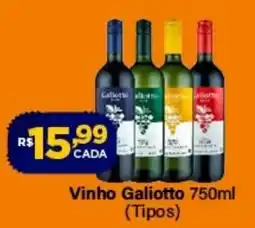 Super Show Vinho Galiotto oferta