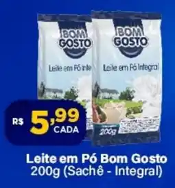 Super Show Leite em Pó Bom Gosto oferta