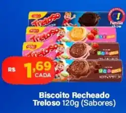Super Show Biscoito recheado treloso oferta