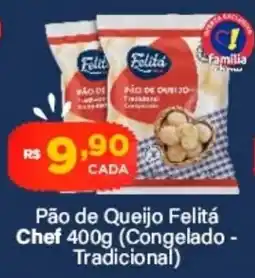 Super Show Pão de Queijo Felita Chef oferta