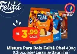 Super Show Mistura Para Bolo Felitá Chef oferta