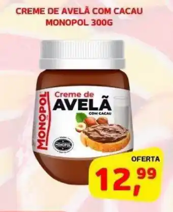 Creme de avelã com cacau