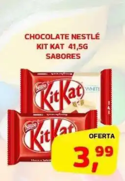 Cercadão chocolate nestlé kit kat sabores oferta