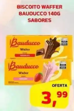 Cercadão Biscoito waffer bauducco sabores oferta