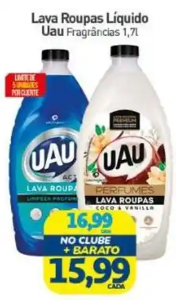 Rede Bom Lugar Lava Roupas Líquido Uau Fragrâncias oferta