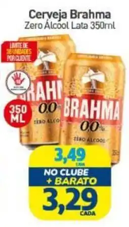Rede Bom Lugar Cerveja brahma zero álcool oferta