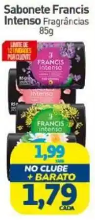 Rede Bom Lugar Sabonete francis intenso fragrâncias oferta