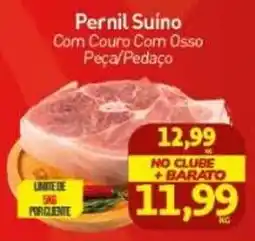 Rede Bom Lugar Pernil Suíno Com Couro Com Osso Peca/Pedaco oferta