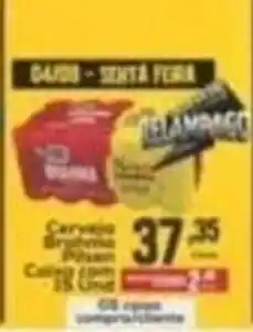 Primor Supermercado Cerveja Brahma Pilsen oferta