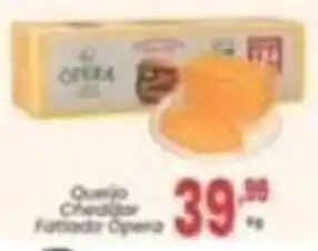 Queijo Cheddar Fatiado Opera