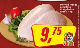 Rede Supermarket Peito de Frango com Osso Congelado a Granel oferta