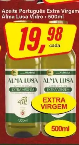 Rede Supermarket Azeite Português Extra Virgem Alma Lusa Vidro - 500ml oferta