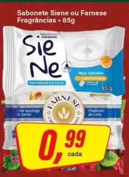 Rede Supermarket Sabonete Siene ou Farnese Fragrâncias oferta