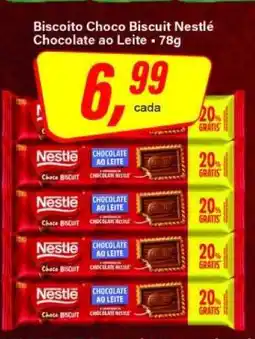 Rede Supermarket Biscoito Choco Biscuit Nestlé oferta