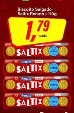 Rede Supermarket Biscoito Salgado Saltix Renata oferta