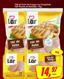 Rede Supermarket Filé de Peito de Frango Lar Congelado oferta