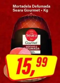 Rede Supermarket Mortadela Defumada Seara Gourmet oferta