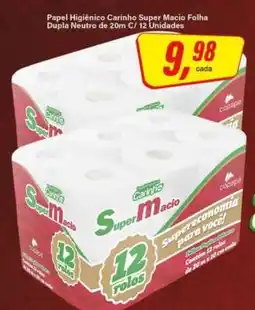 Rede Supermarket Papel Higiênico Carinho Super Macio oferta