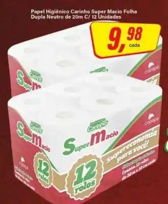 Rede Supermarket Papel Higiênico Carinho Super Macio oferta