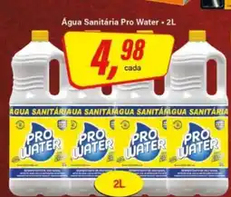 Rede Supermarket Água Sanitária Pro Water - 2L oferta