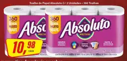 Rede Supermarket Toalha de Papel Absoluto C/ 3 Unidades oferta