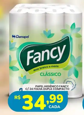 Papel higiênico fancy clássico