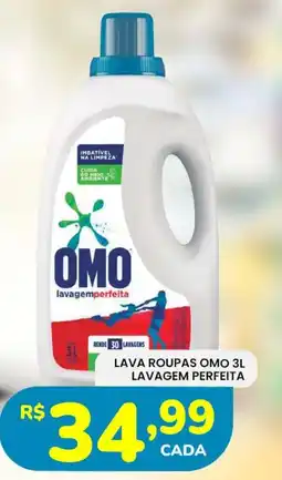 Supermercado Bergamini Lava roupas omo 3l oferta