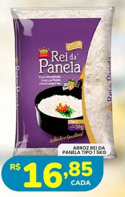 Supermercado Bergamini Arroz rei da panela tipo 1 oferta