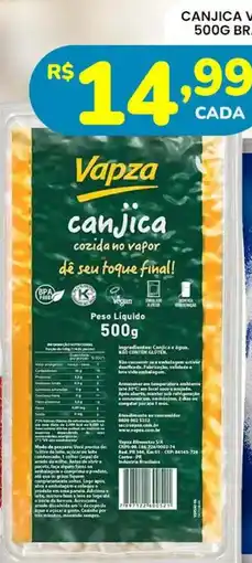 Supermercado Bergamini Canjica vapza branca oferta