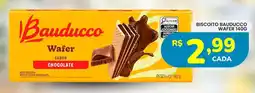 Supermercado Bergamini Biscoito bauducco wafer sabor chocolate oferta