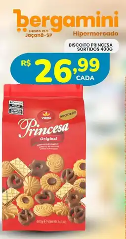 Supermercado Bergamini Biscoito princesa sortidos oferta