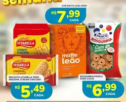 Supermercado Bergamini Chá matte leão oferta