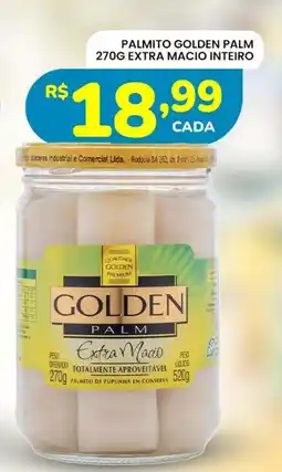 Supermercado Bergamini Palmito golden palm extra macio inteiro oferta