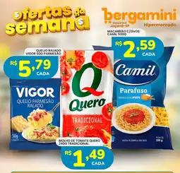 Supermercado Bergamini Queijo parmesão ralado oferta