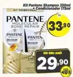 Amarelinha Supermercados Kit Pantene Shampoo oferta