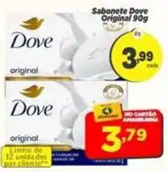 Amarelinha Supermercados Sabonete dove original oferta