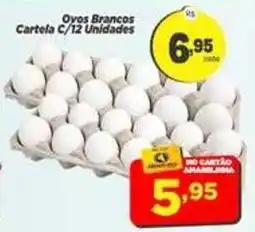 Amarelinha Supermercados Ovos Brancos oferta
