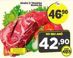 Amarelinha Supermercados Alcatra C/ Mamilha Bovina Kg oferta