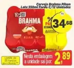 Amarelinha Supermercados Cerveja brahma pilsen oferta