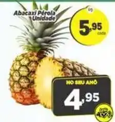 Amarelinha Supermercados Abacaxi pérola oferta