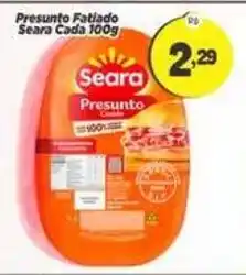 Amarelinha Supermercados Presunto fatiado oferta