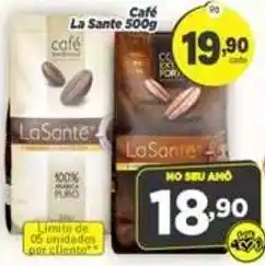 Amarelinha Supermercados Café la sante oferta