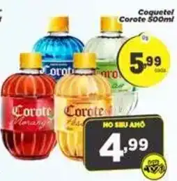 Amarelinha Supermercados Coquetel Corote 500ml oferta