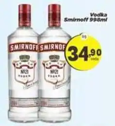 Amarelinha Supermercados Vodka smirnoff oferta