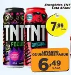 Amarelinha Supermercados Tnt focus oferta