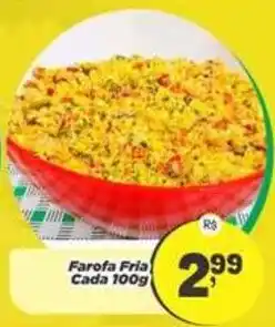 Amarelinha Supermercados Farofa fria oferta