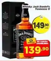 Amarelinha Supermercados Whisky jack daniel's tennessee ii oferta