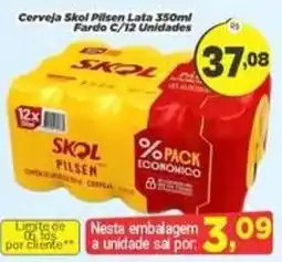 Amarelinha Supermercados Cerveja skol pilsen oferta