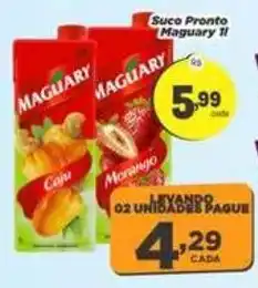 Amarelinha Supermercados Suco pronto maguary 1l oferta