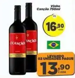 Amarelinha Supermercados Vinho canção oferta